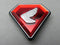 *CB750 K1 Side Cover Emblem (Red) Left