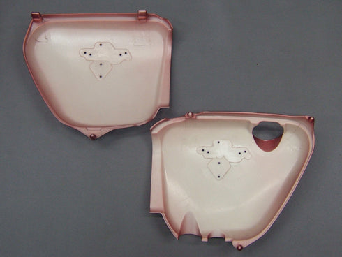 CB750 K1,2 Side Cover Set (Candy Ruby Red) (Defective)