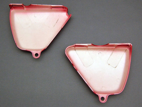 ^CB400F サイドカバーセット (ライトルビーレッド)