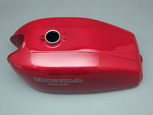 ^CB400F フューエルタンク (ライトルビーレッド) 408cc仕様