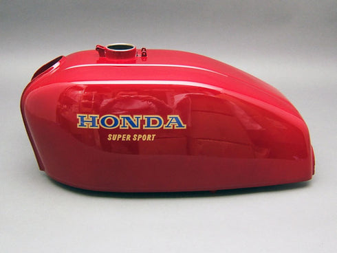 ^CB400F フューエルタンク (ライトルビーレッド) 408cc仕様