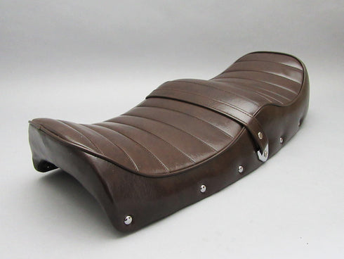 ^CB400F Custom Seat (Tuck Roll) Brown