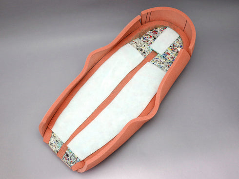 ^CB750 K1 Reproduction Seat Red Sponge Base