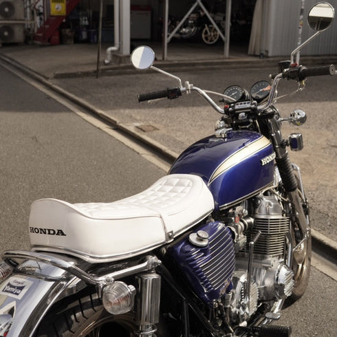 +CB750 K0 復刻シートASSY (ホワイト)