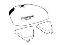 CB400F Body set