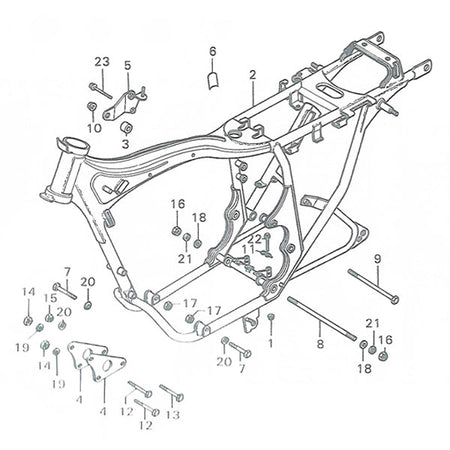 F-27. Frame Body (CB400F)
