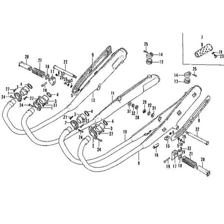 F-15. Exhaust Muffler (CB750K)