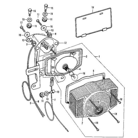 F-26-1. Tail Light (K2-K8)