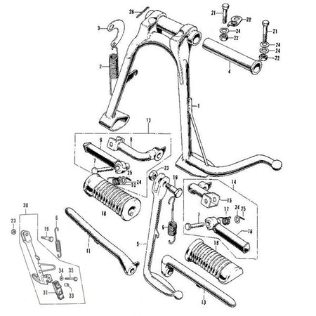 F-27. Stand Step (CB750K)