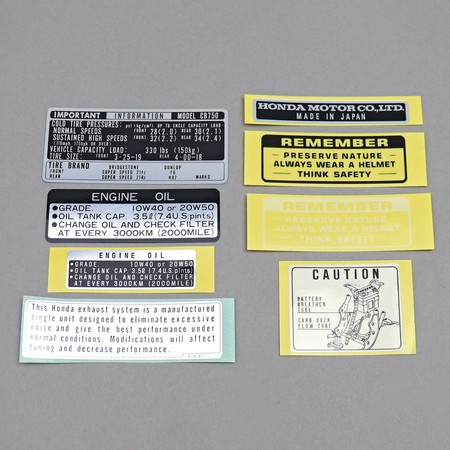 Stickers(caution) – MOTORCYCLE 闇矢屋