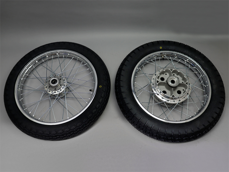 CB750 K1～K6 WHEELS ASSY, FRONT AND REAR - Click Image to Close