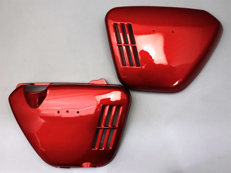 CB750 K0 COVER SET,SIDE(CANDY RUBY RED) / 8714.10 - Click Image to Close