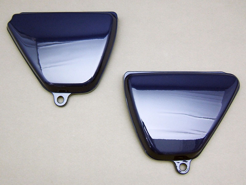 CB400F COVER SET, SIDE (VARNISH BLUE) / 8714.10 - Click Image to Close