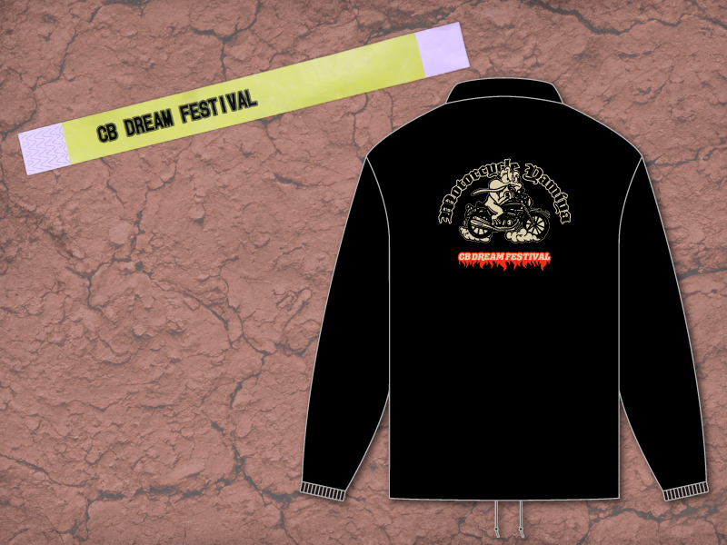 EVENT TICKET & EVENT COACH JACKET【CB DREAM FESTIVAL】 - Click Image to Close