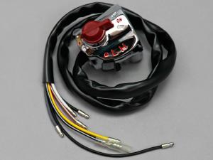 CB750 K0 K1 RED SWITCH ASSY,STARTER LIGHTING DIMMER KILL(CHROME) / 8714.10