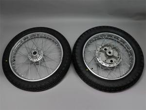 CB750 K0 WHEELS ASSY, FRONT AND REAR